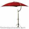 Farmall M Tractor Umbrella with Frame & Mounting Bracket - Red