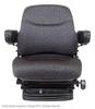 Allis Chalmers WD Seat, Air Suspension, Black Leatherette, Universal