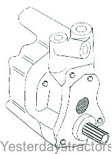 hydraulic ferguson massey auxiliary pump parts