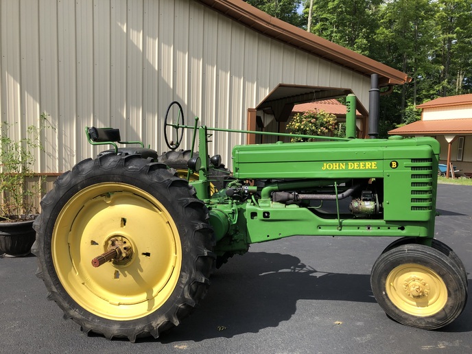 1949 John Deere B Decal Placement Yesterday's Tractors