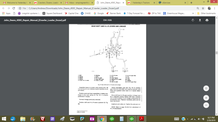 Mf 400 Dozer Repair Manual