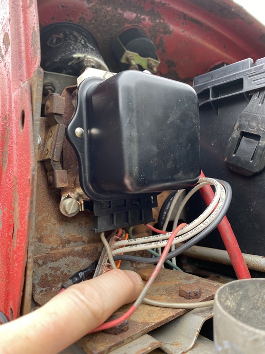 MF 135 battery draining | Yesterday's Tractors Forums