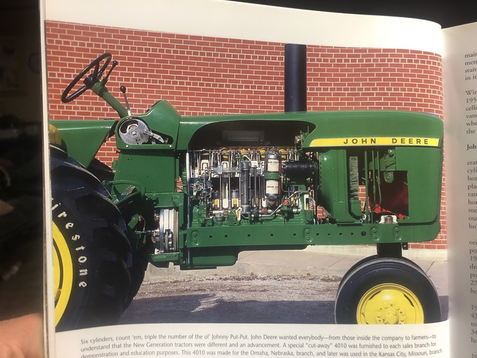 Cutaway of a John Deere - Yesterday's Tractors