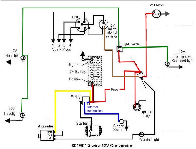 Ford 600 12 volt conversion | Yesterday's Tractors Forums