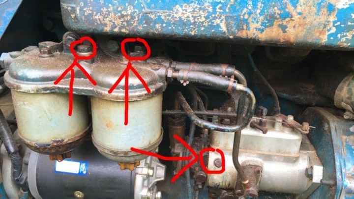 Ford 5610 Fuel Problem Yesterday S Tractors