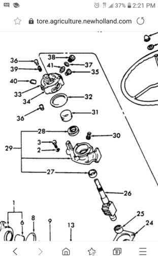 Ford 4000 Ind. Power Steering Leak | Yesterday's Tractors Forums