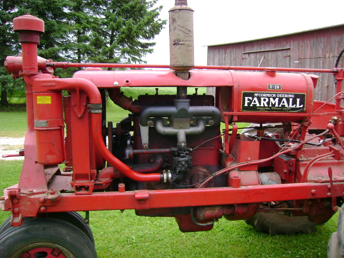 F20 manafold size - Yesterday's Tractors