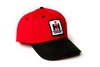 IH Red Hat with Black Brim