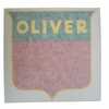 Oliver 440 Oliver Decal Set, Shield, 3 inch Red, Vinyl