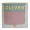 Oliver 1800 Oliver Decal Set, Shield, 8 inch Red, Vinyl