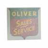 Oliver 1655 Oliver Decal Set, Sales\Service, 4 inch, Vinyl