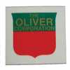 Oliver 2655 Oliver Decal Set, Shield, 1-1\2 inch Red and Green, Mylar