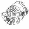 Case 580SD Power Steering Pump - Case, D120526, D126580
