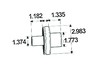 Massey Ferguson 3090 Axle Pivot Pin
