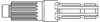 John Deere 1950N PTO Shaft, 540 RPM