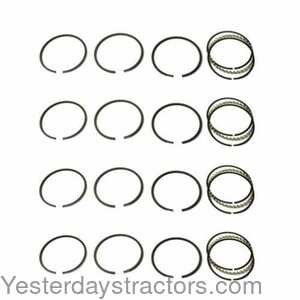 Allis Chalmers Piston Ring Set - Standard - 4 Cylinder for Allis Chalmers B C CA RC - 128941