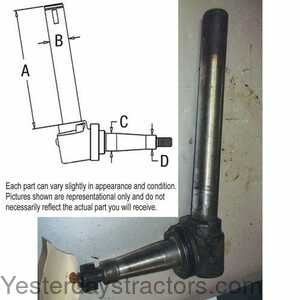 Allis Chalmers 7000 Spindle - Right Hand and Left Hand 400095