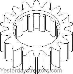 Allis Chalmers Gear Reverse Countershaft for Allis Chalmers 180 185 190 200 - 70246545